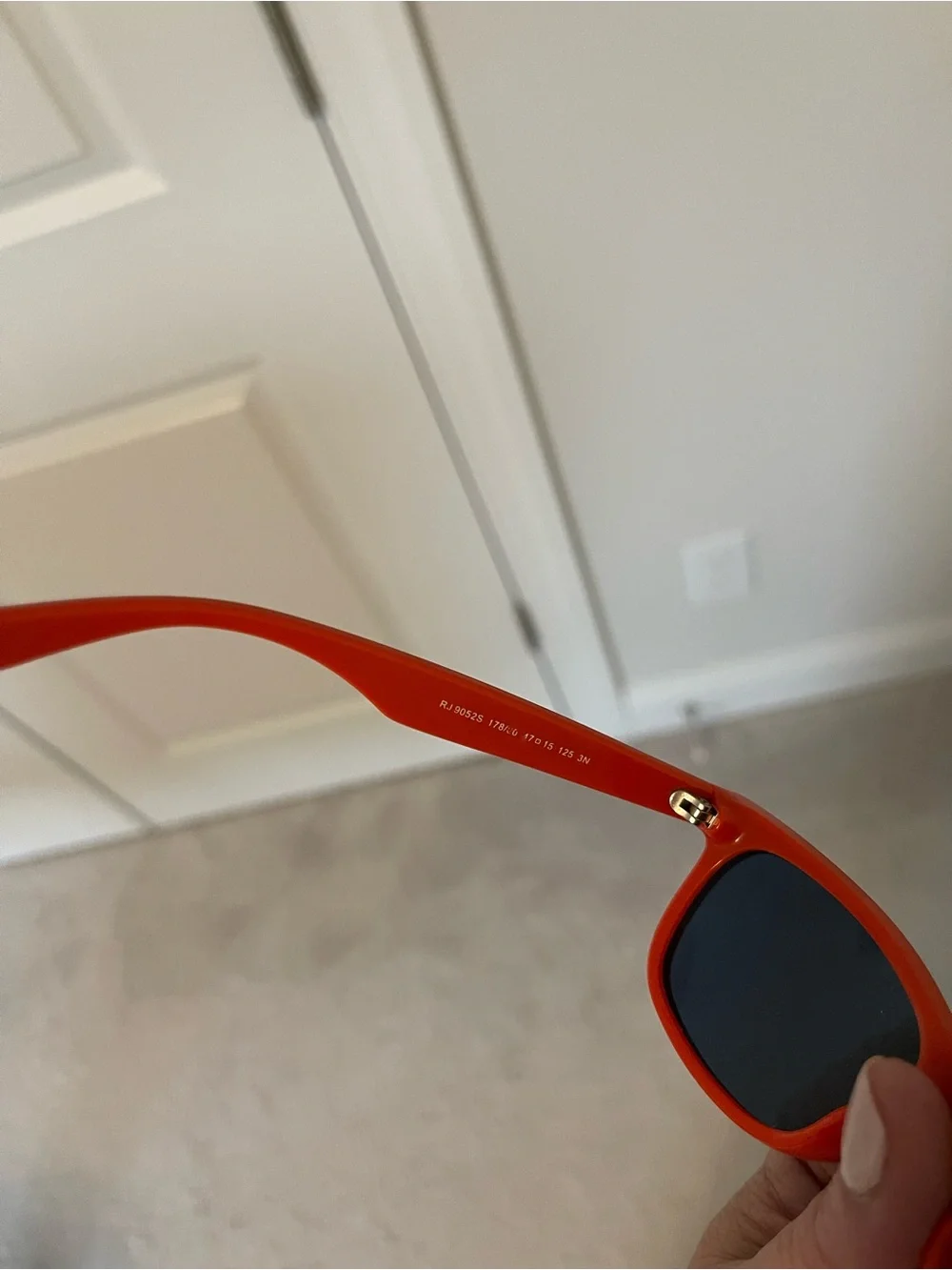 Ray-Ban Kids Navy and Orange Sunglasses